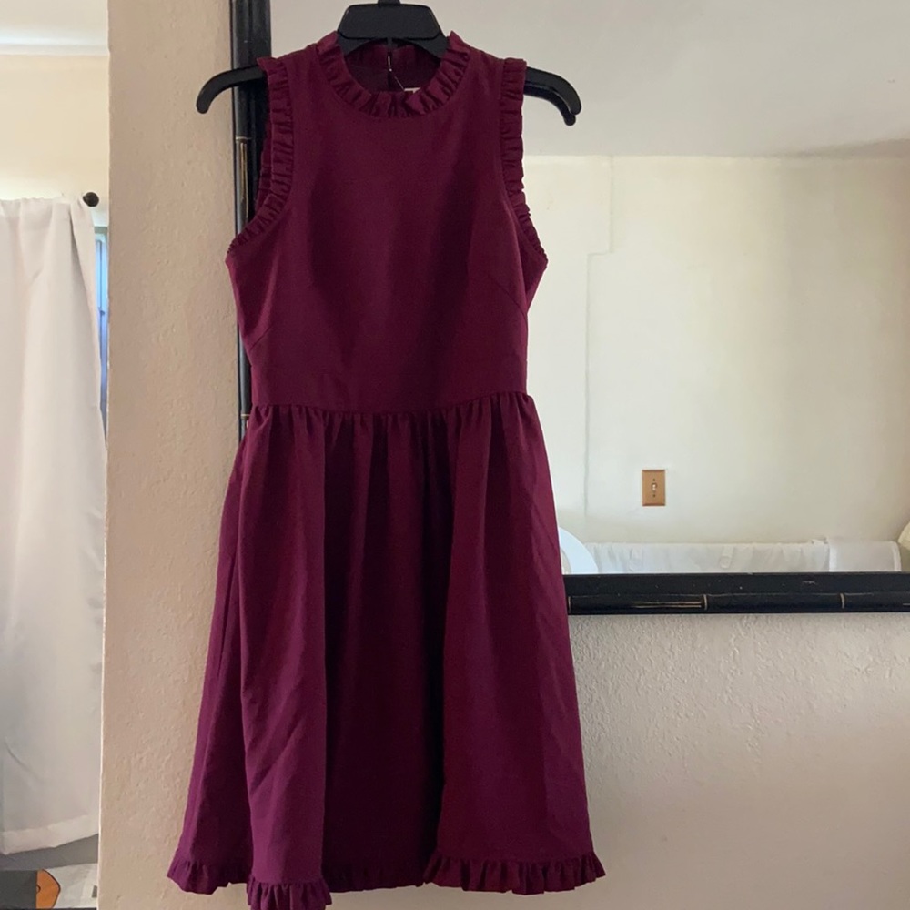 Kate spade ruffle fit dress